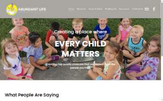 Abundant Life Child Care