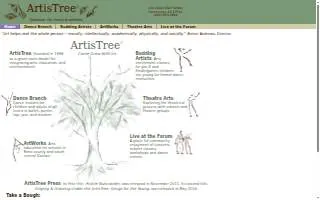 ArtisTree website