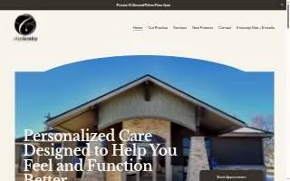 Cohoon Kinesiology Chiropractic and Rehab website