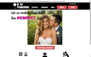 Dr. DJ Productions, LLC of Junction City website