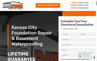 KC Pier Basement Waterproofing and Foundation Repair of Kansas City
