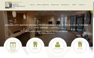 KCK Dental Professionals website