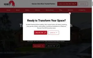 Scarlett Painting & Remodeling website