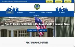 Metro KC Rentals website