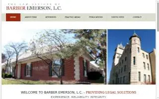 Barber Emerson, L.C. website