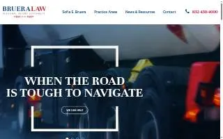 Bruer Law Firm, L.L.C. website