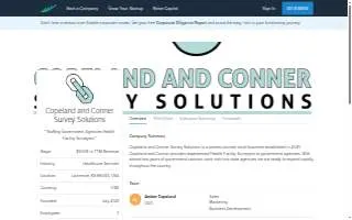 Copeland and Conner Survey Solutions website