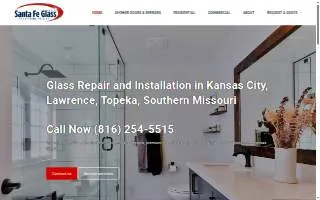 Santa Fe Glass website