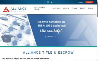 Alliance Nationwide Title Agency, LLC of Leavenworth