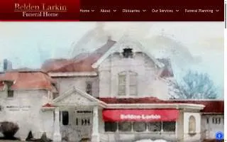 Belden-Larkin Funeral Home and Cremation Services of Leavenworth website