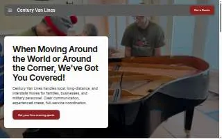 Century Van Lines Inc website