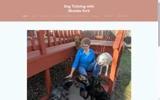Dog Training With Rhonda York website