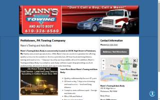 Mann's Towing