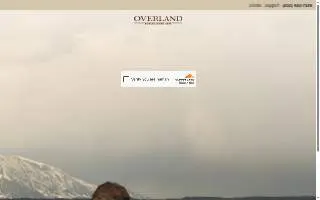 Overland Tow Service website