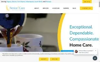 SeniorCare Homes of Leawood website