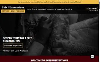 Skin Illustrations of Leawood website