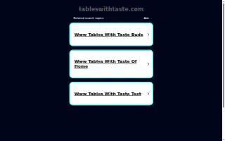 Tables With Taste of Leawood website