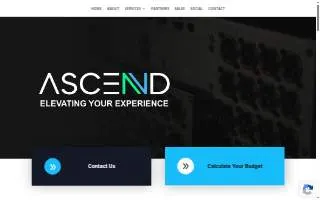 Ascend Audio Video of Lenexa website