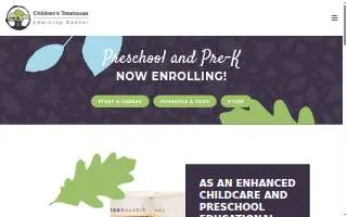 Children's Treehouse Learning Center website