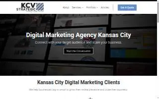 KCV Strategic website