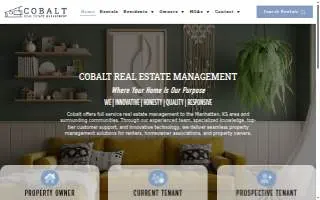 Cobalt Real Estate Management website