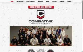 Combative Sports Center website
