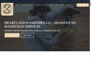 Heartland Handymen website