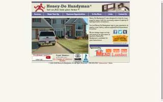 Honey-Do Handyman Inc website