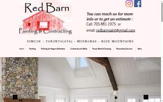 Red Barn Painting