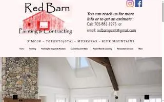 Red Barn Painting of Manhattan website