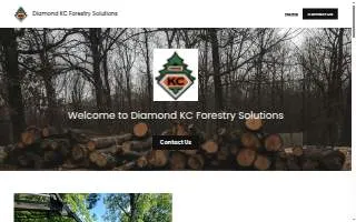 Diamond KC Forestry Solutions website
