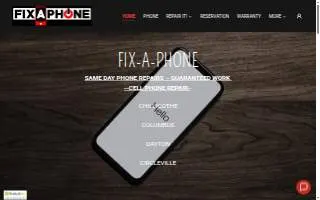 Fixa Phone website