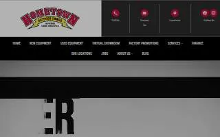 Hometown Outdoor Power website