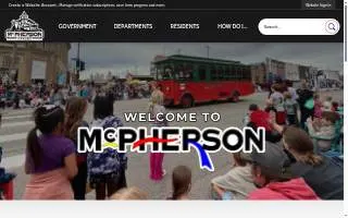 McPherson Water Park website