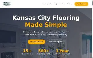 Midwest Flooring Company of Merriam website
