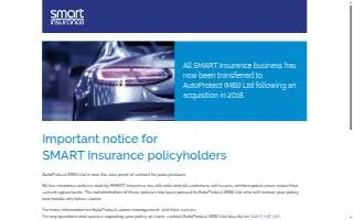 Smart Insurance of Merriam website