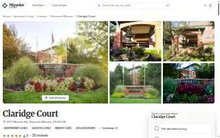 Claridge Court of Mission website