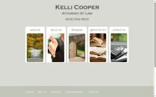 Kelli Cooper, Attorney at Law - Johnson County Divorce Lawyer of Mission website