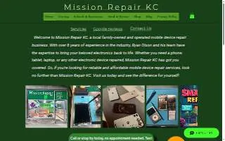 Mission Repair of Kansas City website