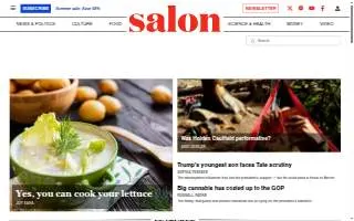 Salon West & Spa website