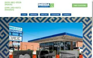 Ineeda Cleaners website