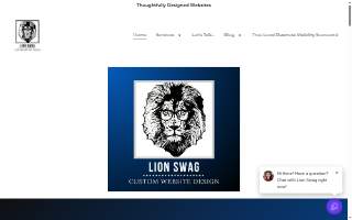 Lion Swag Web Design