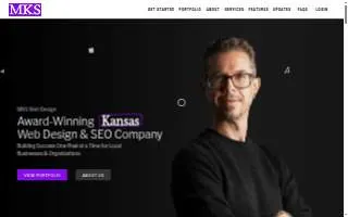 MKS Web Design - Kansas Web Design of Newton website