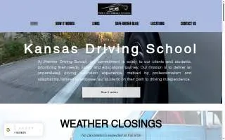 Premier Driving School - Newton website