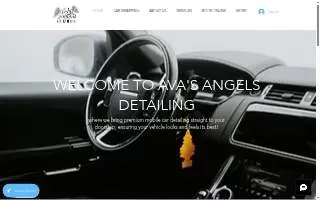 Ava's Angels Detailing website