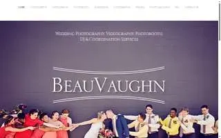 Beau Vaughn Photography, Videography, Photobooth, DJ & Planning website