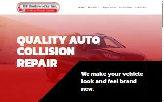 BF Bodyworks Inc website