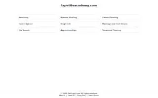 La Petite Academy on N. Ridgeview website