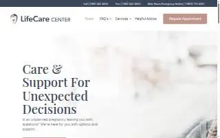 LifeCare Center website