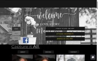 Steele House Photography website